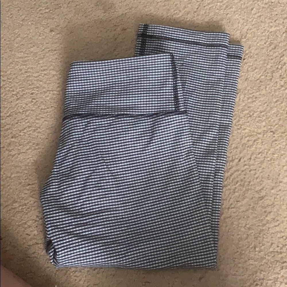 Navy and White Gingham wunder unders